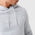 Tru-Fit Pullover Hoodie - S - Grey Marl