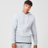 Tru-Fit Pullover Hoodie - S - Grey Marl
