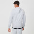 Tru-Fit Pullover Hoodie - S - Grey Marl