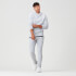 Tru-Fit Pullover Hoodie - S - Grey Marl