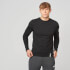 Luxe Classic Long Sleeve Crew - Black