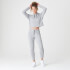 Luxe Lounge Hoodie - Grey Marl - XS - Grey Marl