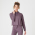 Luxe Lounge Hoodie - Mauve - XS - Mauve