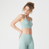 Shape Seamless Sports Bra - XS - Sea Foam
