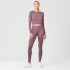 Shape Seamless Crop Top - XS - Mauve