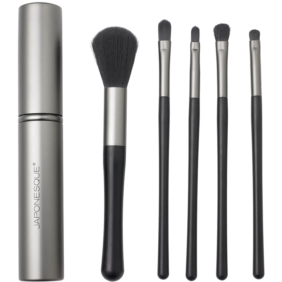 Japonesque Touch Up Brush Set Silver Free Shipping Lookfantastic