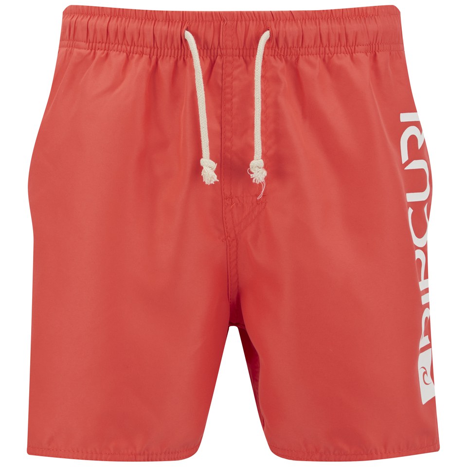 Rip Curl Men's Aggrobrash 16 Inch Volley Swim Boardshorts Hot Coral