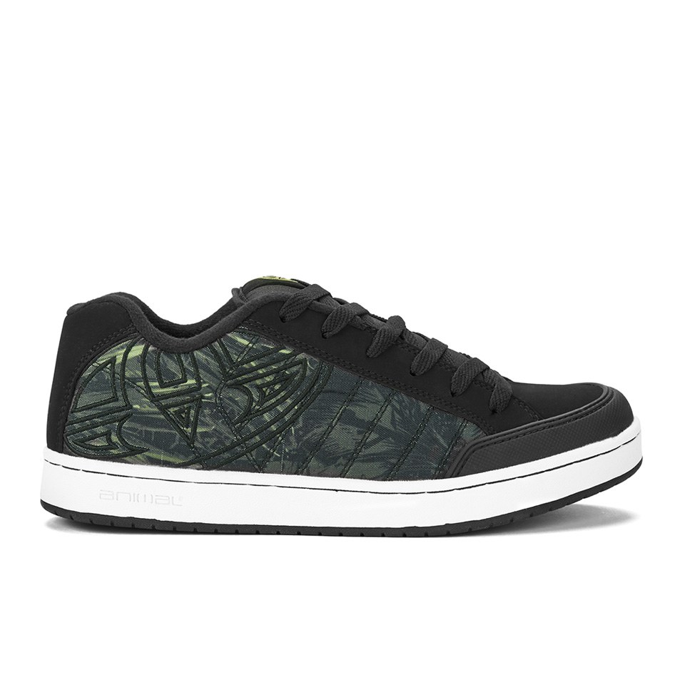 Animal Men's Mitch Skate Shoes Black Clothing Zavvi