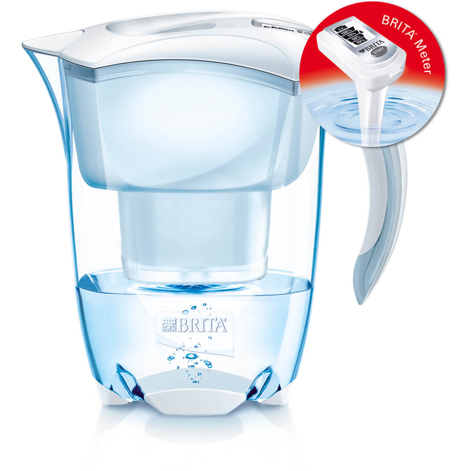 BRITA Elemaris Meter Cool Water Filter Jug White (2.4L) eBay