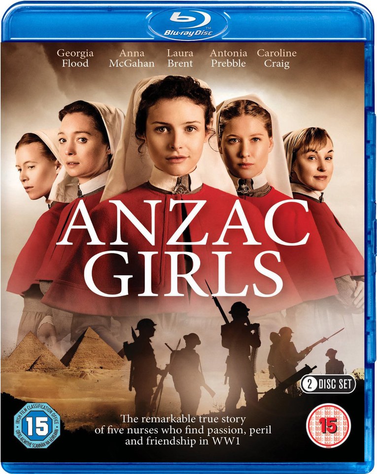 Anzac Girls Bluray Zavvi