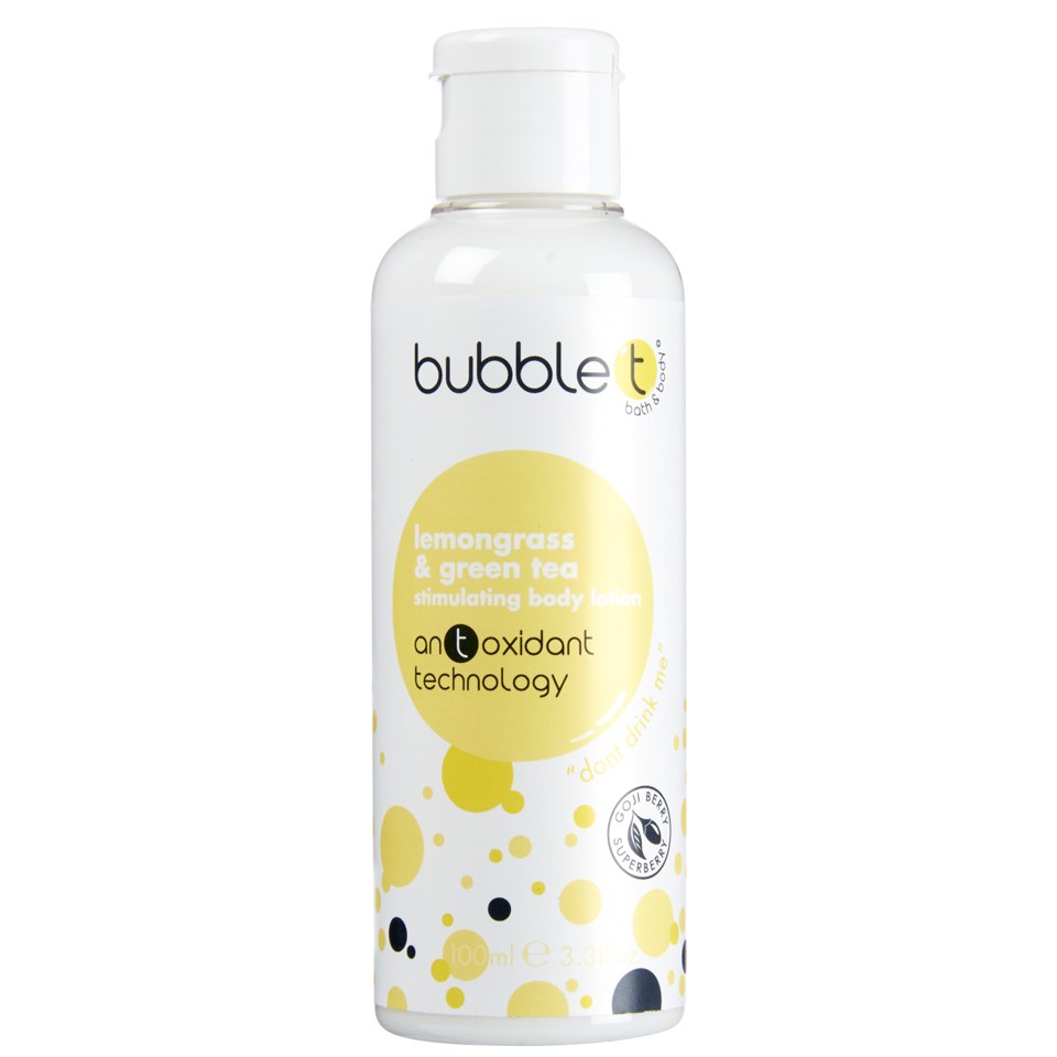 Bubble T Bath and Body Body Lotion Lemongrass and Green Tea (100ml