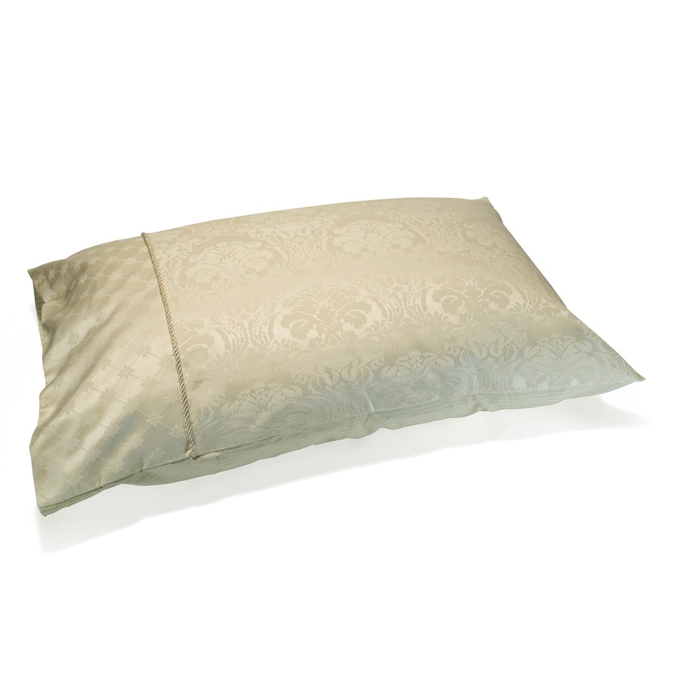 pillowcase, sheridan damask standard pair of pillowcases - yellow