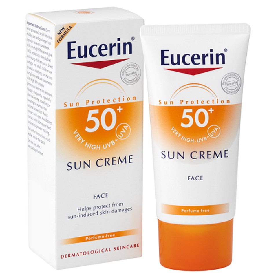 Eucerin® Sun Protection Sun Creme Face 50+ Very High (50ml) Free