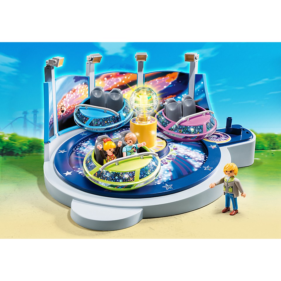 Playmobil Spinning Spaceship Ride with Lights (5554) Toys Zavvi