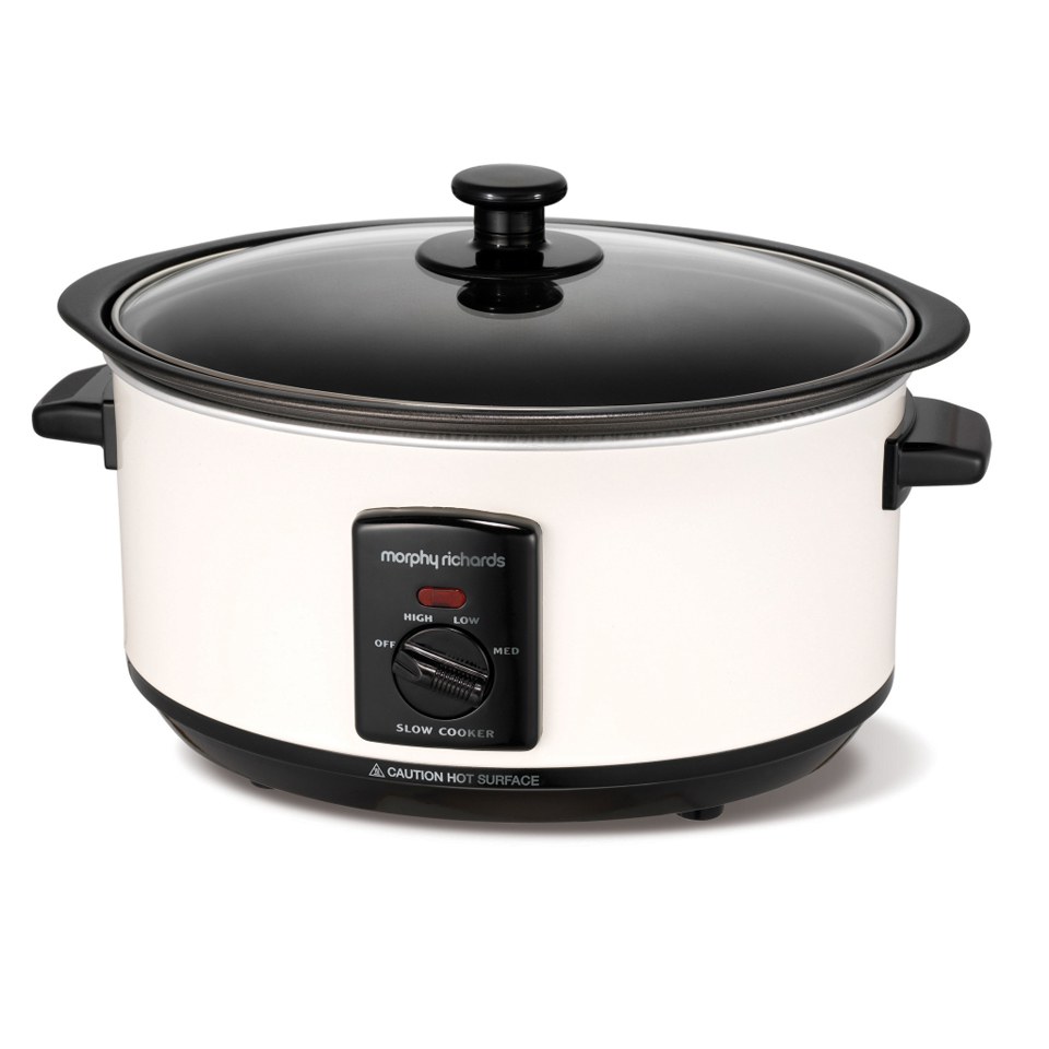 Morphy Richards 460003 Sear and Stew Slow Cooker White 3.5L IWOOT