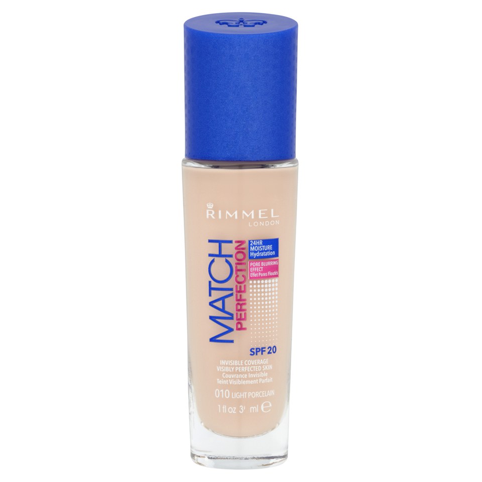 Rimmel Match Perfection Foundation (Various Shades) FREE Delivery