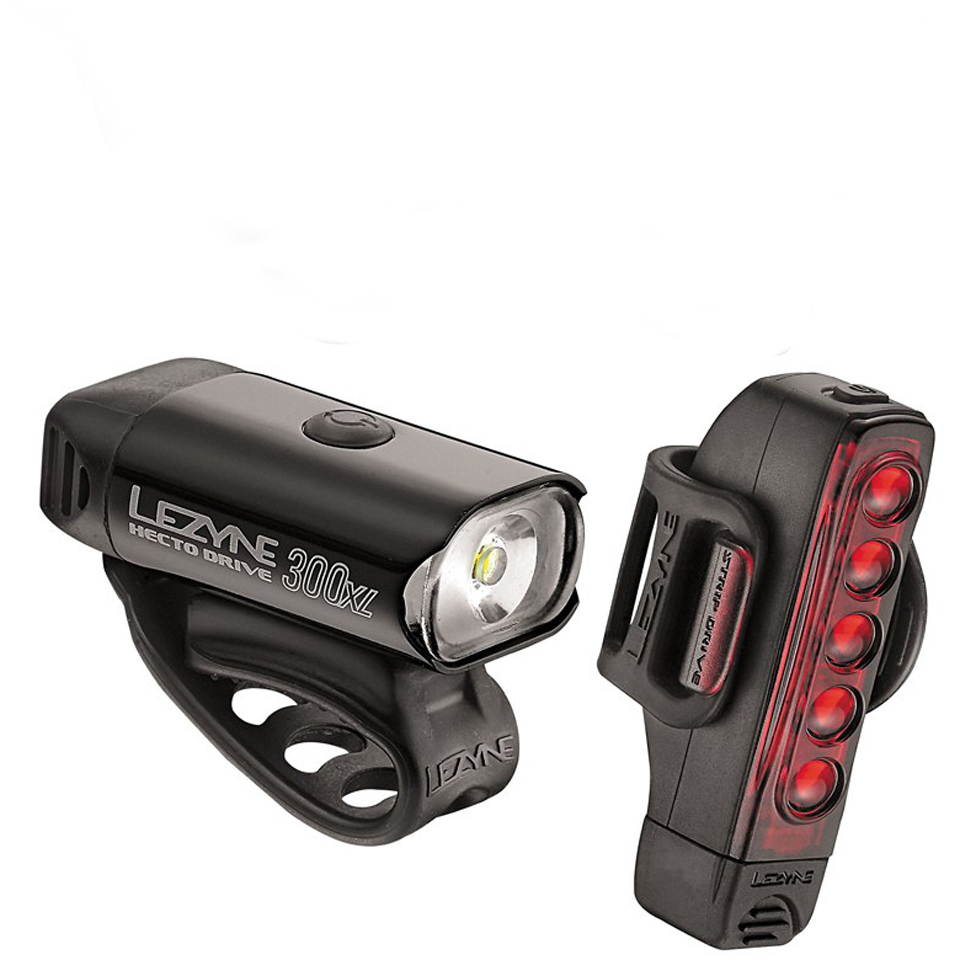 Lezyne Hecto Drive 300XL/Strip Light Set ProBikeKit UK