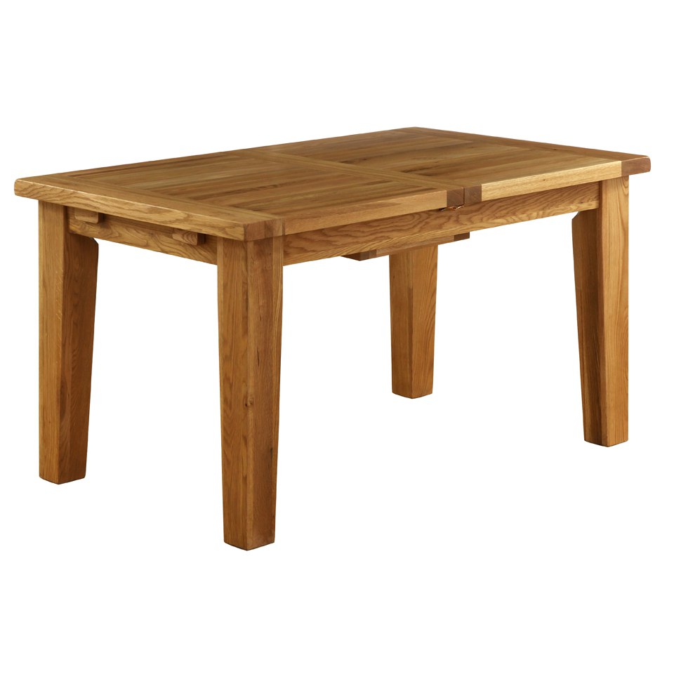 Vancouver Oak NB005 Extension Dining Table 1800mm IWOOT