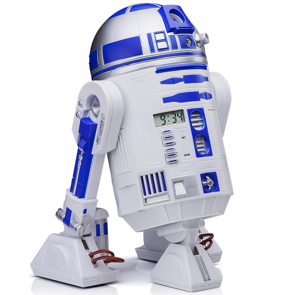 Star Wars R2D2 Projection Alarm Clock IWOOT