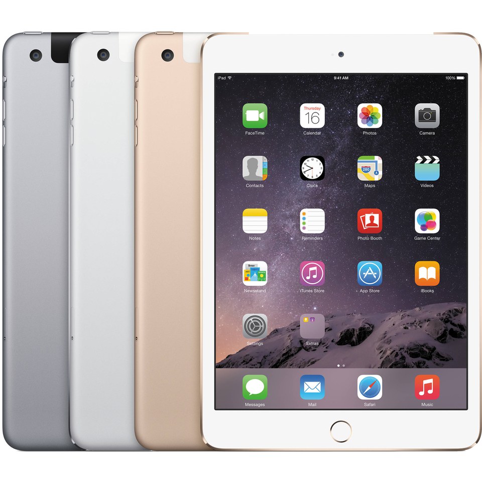 Apple iPad Mini 4 Wi-Fi Cellular 16GB (Apple Sim) Electronics | Zavvi