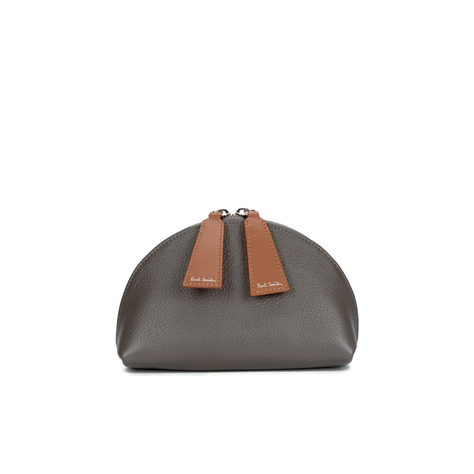 Paul Smith Accessories Women&#39;s Leather Cosmetic Bag - Grey - Free UK Delivery over £50