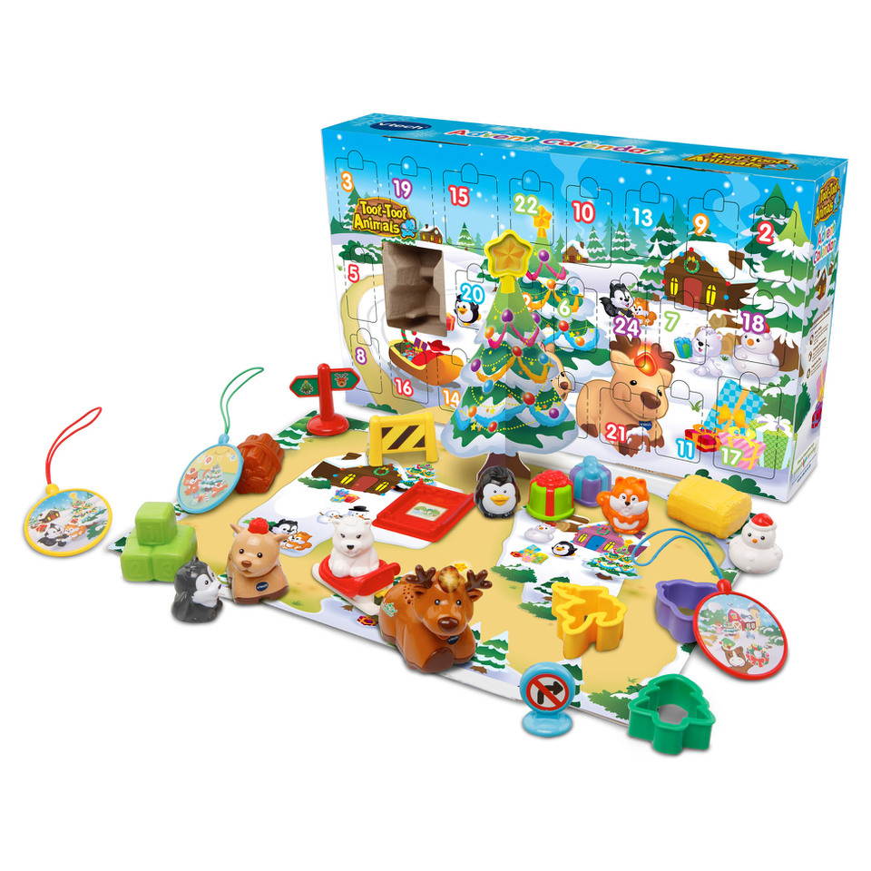 Vtech Toot Toot Animals Advent Calendar Toys Zavvi