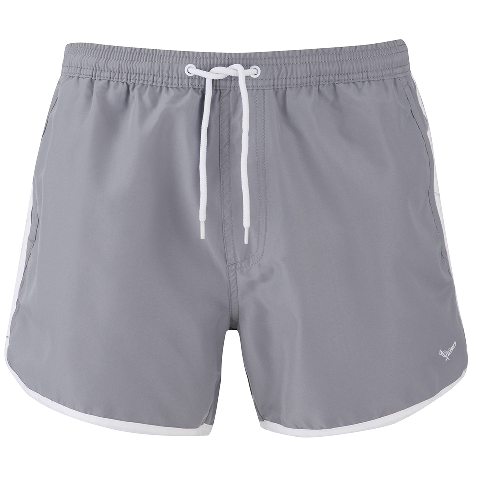 Threadbare Men's Swim Shorts Mid Grey Mens Underwear Zavvi
