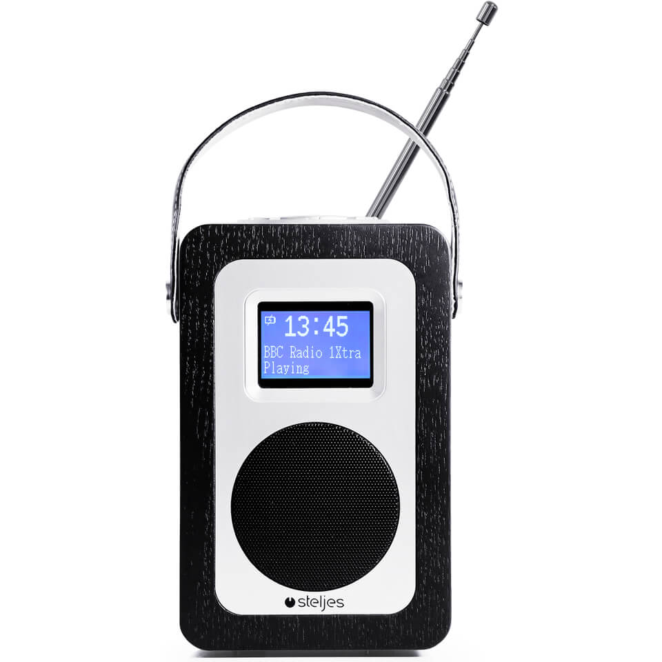 Steljes Audio SA20 Bluetooth Portable Radio (DAB/DAB+/FM) Black Oak