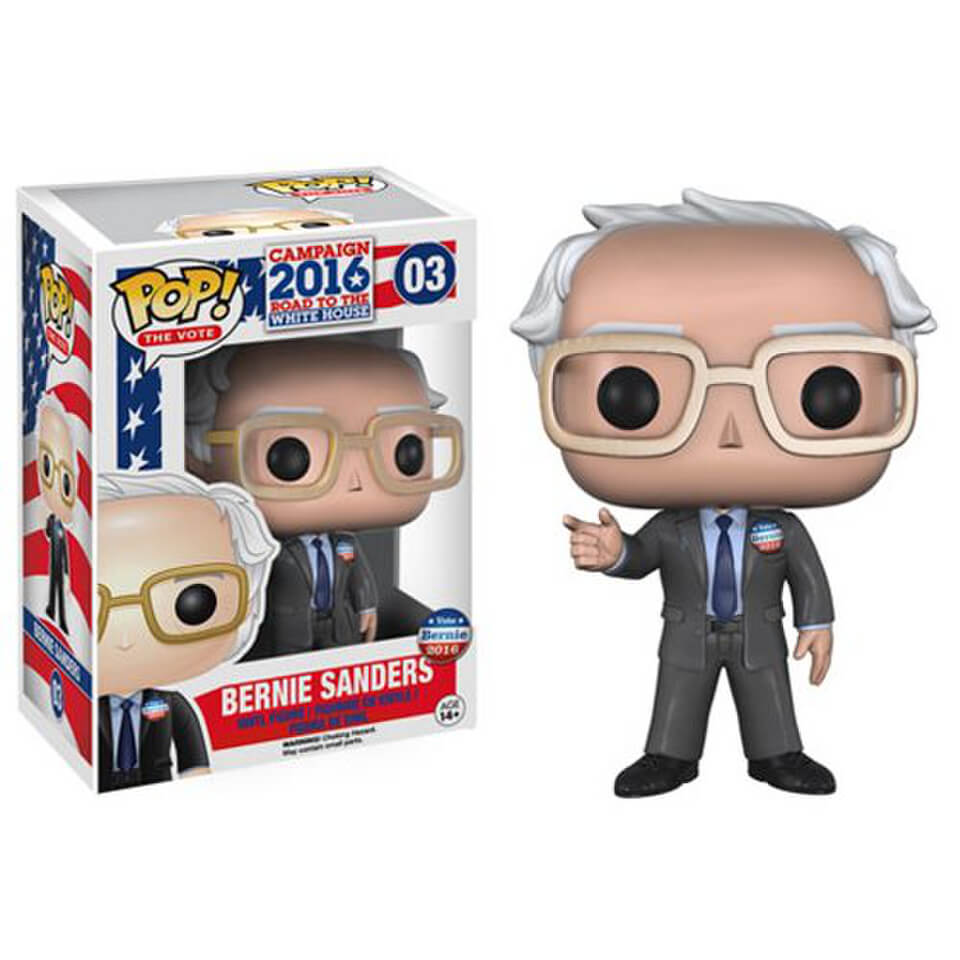 Bernie Sanders Pop Vinyl Figure Pop In A Box Us