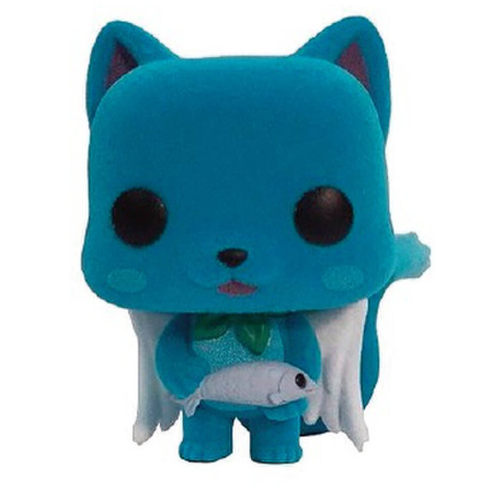 Fairytail Happy Flocked Pop! Vinyl Figure Merchandise Zavvi