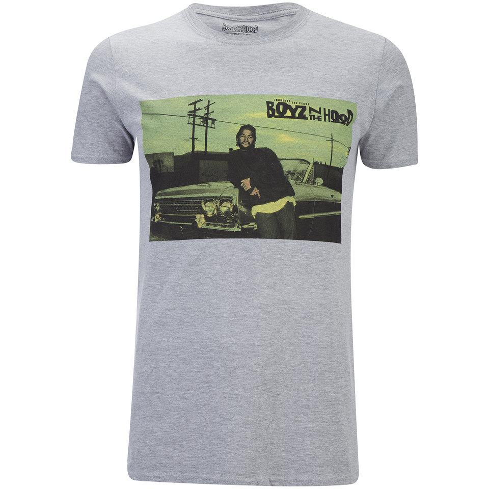 Boys In The Hood Men's Photo T-Shirt - Grey Marl Merchandise | Zavvi.com