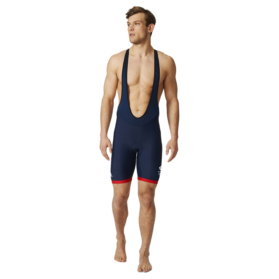 adidas Men's Team GB Replica Cycling Bib Shorts Blue eBay