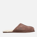 UGG Men's Scuff Suede Sheepskin Slippers - Espresso