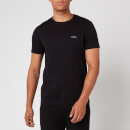 BOSS Men's Basic Crew Shoulder Logo T-Shirt - Black