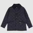 Barbour Boys' Liddesdale Quilted Jacket - Black