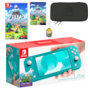 Nintendo Switch Lite (Turquoise) The Legend of Zelda: Link's Awakening Pack