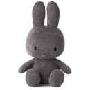 Miffy Sitting Corduroy 50cm Soft Toy - Dark Grey