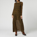 Free People Women's Hello and Goodbye Midi Dress - Black