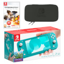 Nintendo Switch Lite (Turquoise) Overwatch Pack