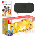 Nintendo Switch Lite (Yellow) Overwatch Pack