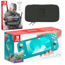 Nintendo Switch Lite (Turquoise) The Witcher 3: Wild Hunt Pack
