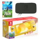 Nintendo Switch Lite (Yellow) The Legend of Zelda: Breath of the Wild Pack