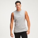 MP Men's Rest Day Slogan Drop Armhole Tank - Storm