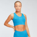 MP Women's Power Longline Sports Bra - Sea Blue