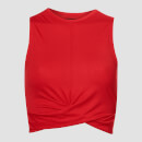 Myprotein Power Women's Twist Front Crop Top - Danger
