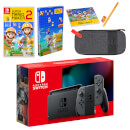 Nintendo Switch (Grey) Super Mario Maker 2 Pack