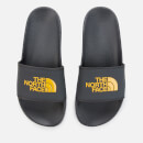 The North Face Men's Base Camp 2 Slide Sandals - Dark Shadow Grey/TNF Yellow