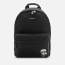Karl Lagerfeld Women's K/Ikonik Nylon Backpack - Black