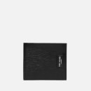 Ted Baker Men's Ayteam Woodgrain Leather Bifold Wallet - Black