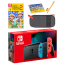 Nintendo Switch (Neon Blue/Neon Red) Super Mario Maker 2 Pack